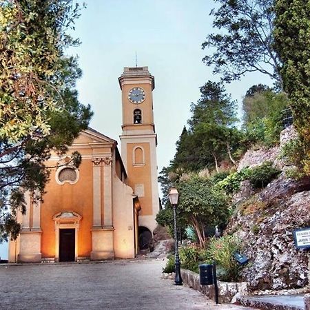 Studio rénové avec parking et terrasse à Eze village Exterior foto